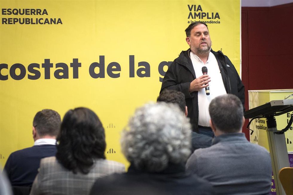 Archivo - El presidente de ERC, Oriol Junqueras.