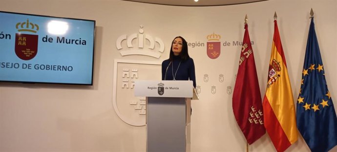 La portavoz del Gobierno regional, Valle Miguélez