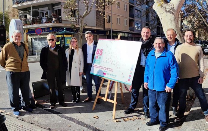 Presentación de la nueva estación de Bicipalma en La Soledad.