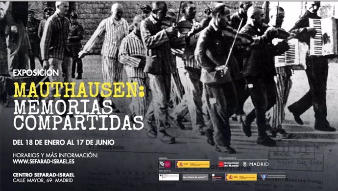 Cartel de la exposición 'Mauthausen. Memorias compartidas'.