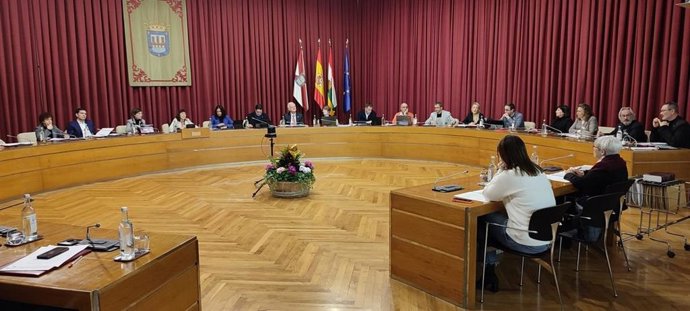 Pleno del Ayuntamietno de Logroño de enero de 2023