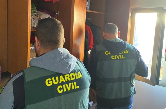 Registro de la Guardia Civil.