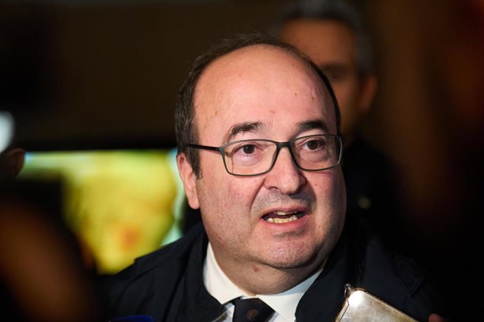 El ministro de Cultura, Miquel Iceta