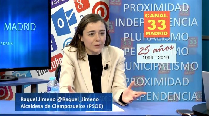 La alcaldesa de Ciempozuelos, Raquel Jimeno