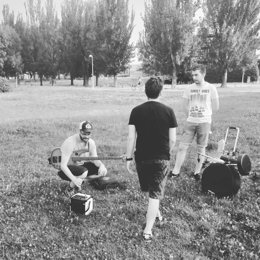 Integrantes del grupo Silver Route Blues Band.