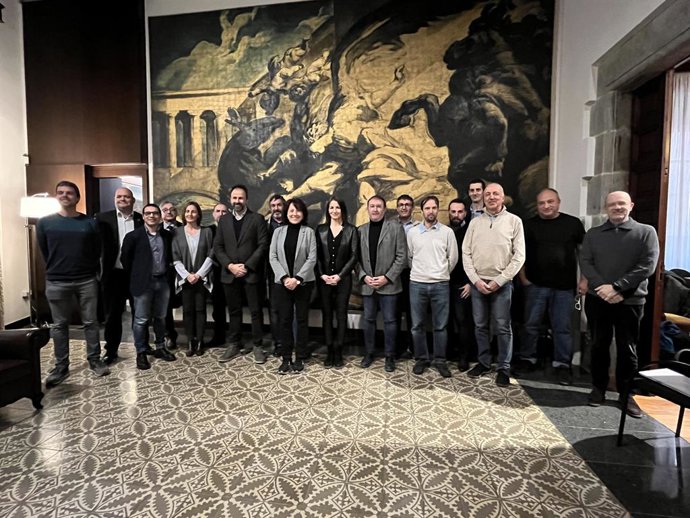 Participants en la presentació del projecte