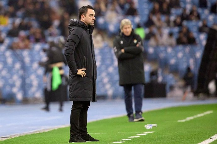 Xavi Hernández, entrenador del FC Barcelona
