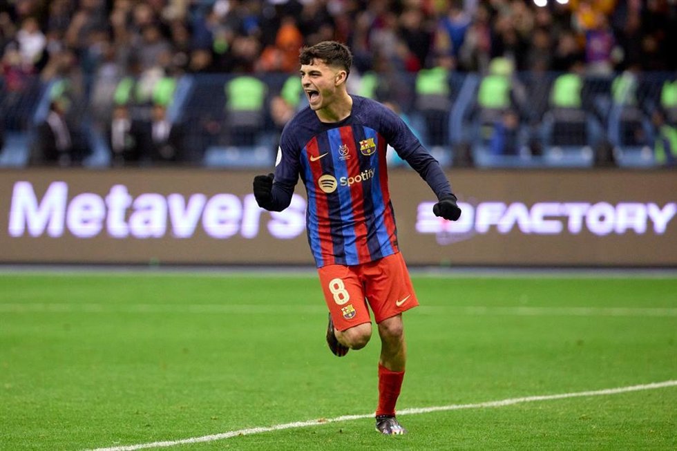 El jugador del FC Barcelona Pedri