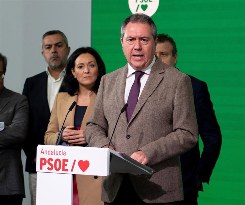El secretario general del PSOE-A, Juan Espadas, en una foto de archivo.