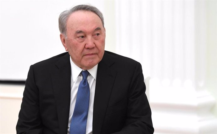 Archivo - El expresidente de Kazajistán Nursultán Nazarbayev