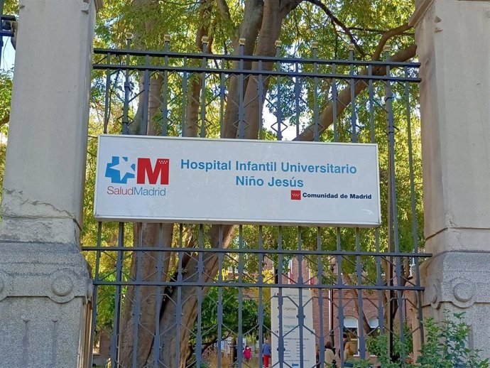 Archivo - Hospital Infantil Niño Jesús, en Madrid. 