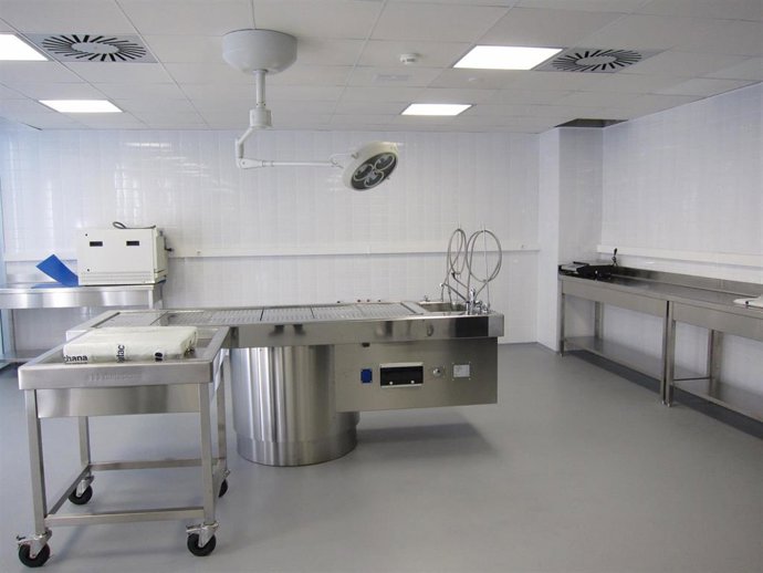 Archivo - Sala de autopsias.