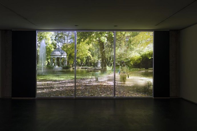 Archivo - Fotografía de la obra de Juan Carlos Bracho, Premio Ciudad de Palma 2021.