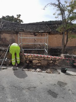 Trabajos realizados en Sepúlveda por la Diputación de Segovia.