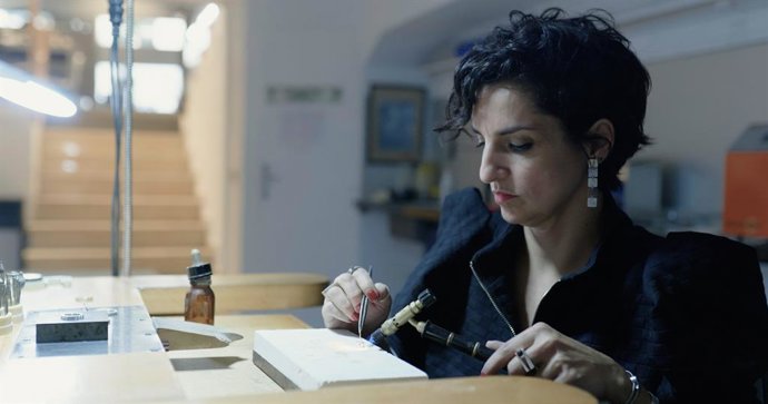 La fundadora de SYL Jewels, Sandra Yubero, una de las ganadoras del Premio A Mujer Profesional Autónoma en 2022.