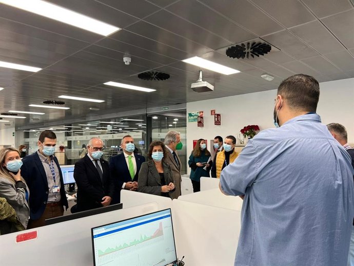 Visita a las instalaciones de Salud Responde en Jaén.