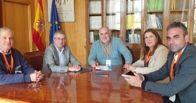 Reunión entre representantes del PSOE de Huelva, Ayuntamiento de Nerva y Gobierno central.