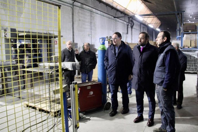 Paco Núñez, en su visita a Tarancón