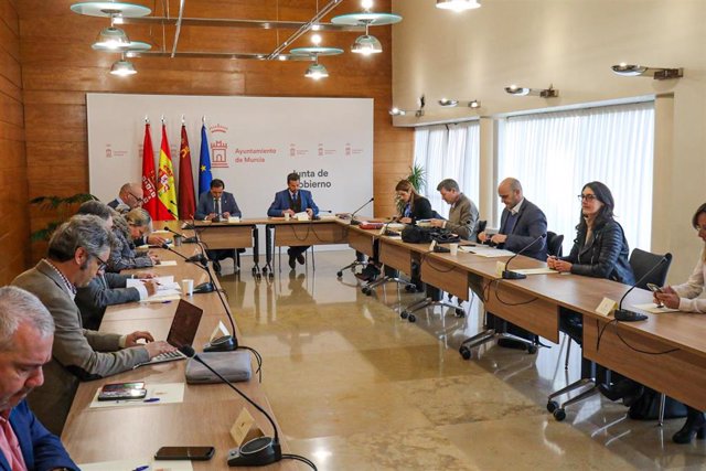 Reunión de la Junta de Gobierno del Ayuntamiento de Murcia