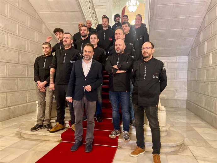 Presentación de los embajadores de  'Salamanca para comérsela' que acudirán a Madrid Fusión.