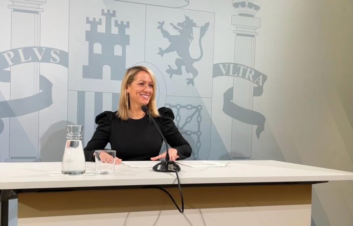 La delegada del Gobierno en Catalunya, Maria Eugnia Gay, en una rueda de prensa este viernes 13 de enero de 2023.