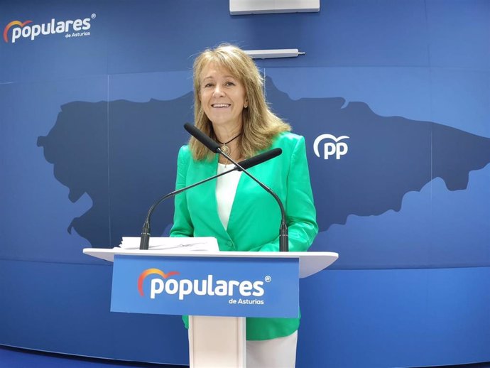 Archivo - La diputada del PP por Asturias en el Congreso, Paloma Gázquez.