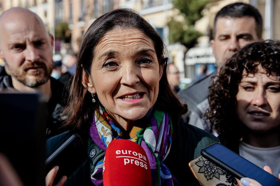 La ministra de Industria, Comercio y Turismo, Reyes Maroto. Archivo.