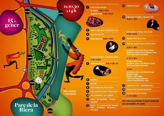 El Sant Sebasti Petit este domingo en Sa Riera propondrá una veintena de actividades familiares.