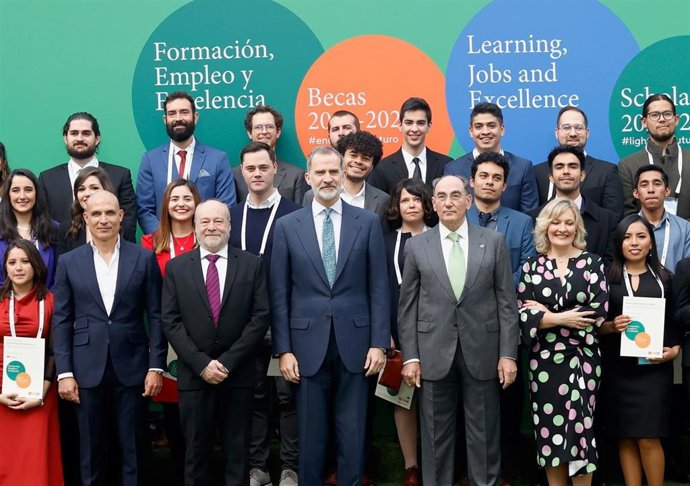 Entrega de las becas Iberdrola, a la que ha asistido el Rey Felipe VI