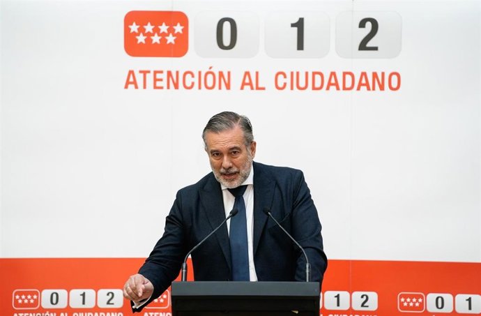 El consejero de Presidencia, Justicia e Interior de la Comunidad de Madrid, Enrique López.