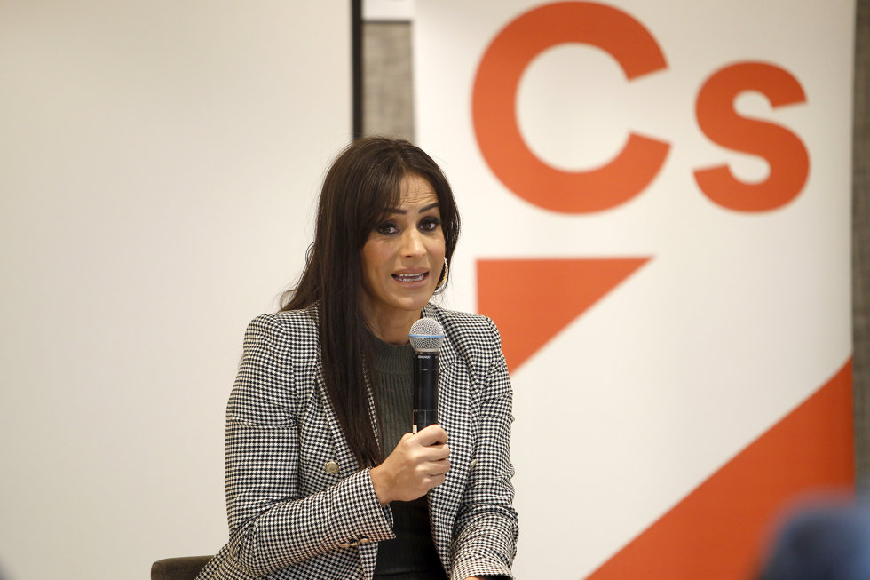 La vicealcaldesa de Madrid y coordinadora de Ciudadanos en Madrid, Begoña Villacís. Archivo