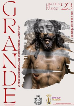 Cartel de una de las exposiciones cofrades organizadas por el Círculo Mercantil de Sevilla.