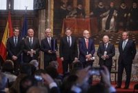 Los impulsores del Estatut reciben "orgullosos" el premio Broseta:"El papel de la política es garantizar la convivencia"