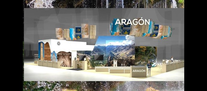 El stand de Aragón en Fitur se centrará en los cuatro bienes culturales y naturales declarados Patrimonio Mundial por la UNESCO.