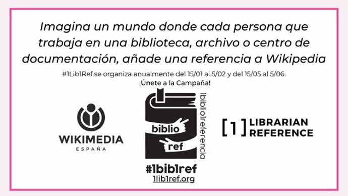 La Casa de Cultura de Vitoria-Gasteiz se une a la campaña #1Lib1Ref para ayudar a verificar los datos de Wikipedia