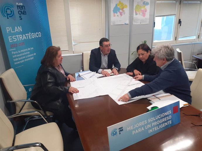 Reunión entre el Ayuntamiento de Punta Umbría y Giahsa.