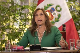 La presidenta de Perú, Dina Boluarte