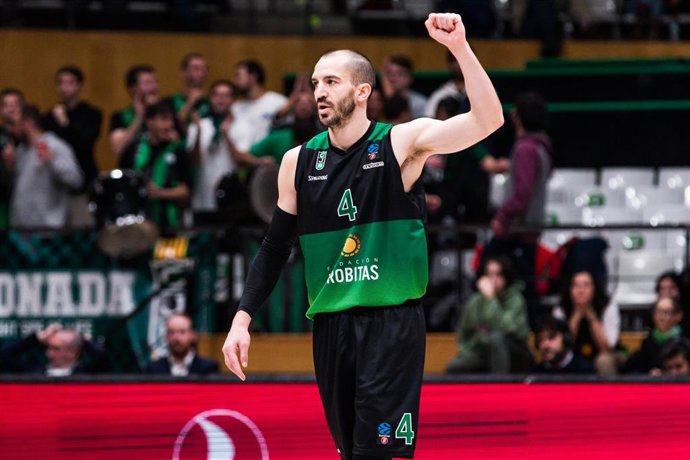 Archivo - Pau Ribas, jugador del Club Joventut Badalona   