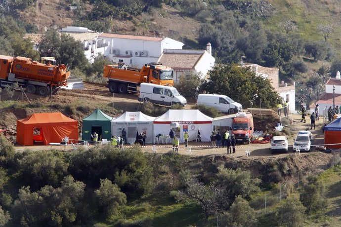 Archivo - Operativo de rescate de Julen en Totalán 