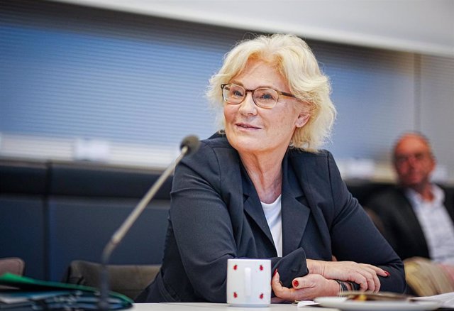 La ministra de Defensa alemana, Christine Lambrecht