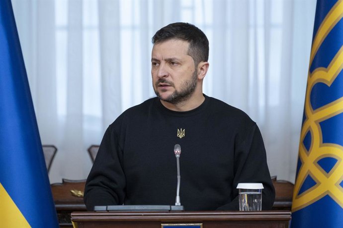 El presidente ucraniano, Volodimir Zelenski