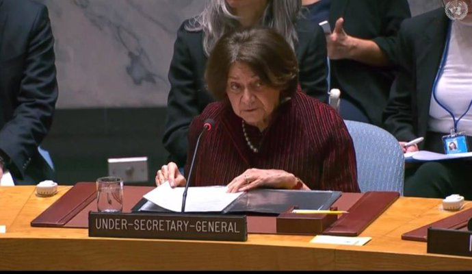 Secretaria General Adjunta de Asuntos Políticos y de Consolidación de la Paz de la ONU, Rosemary DiCarlo