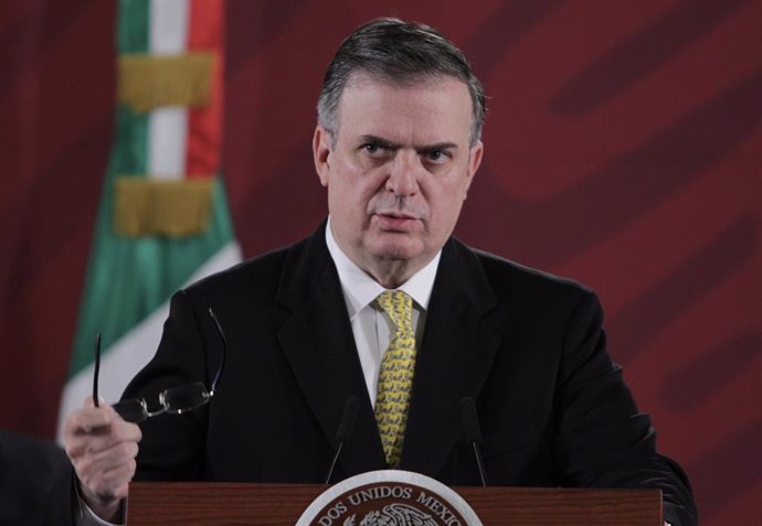 Archivo - El ministro de Exteriores de México, Marcelo Ebrard