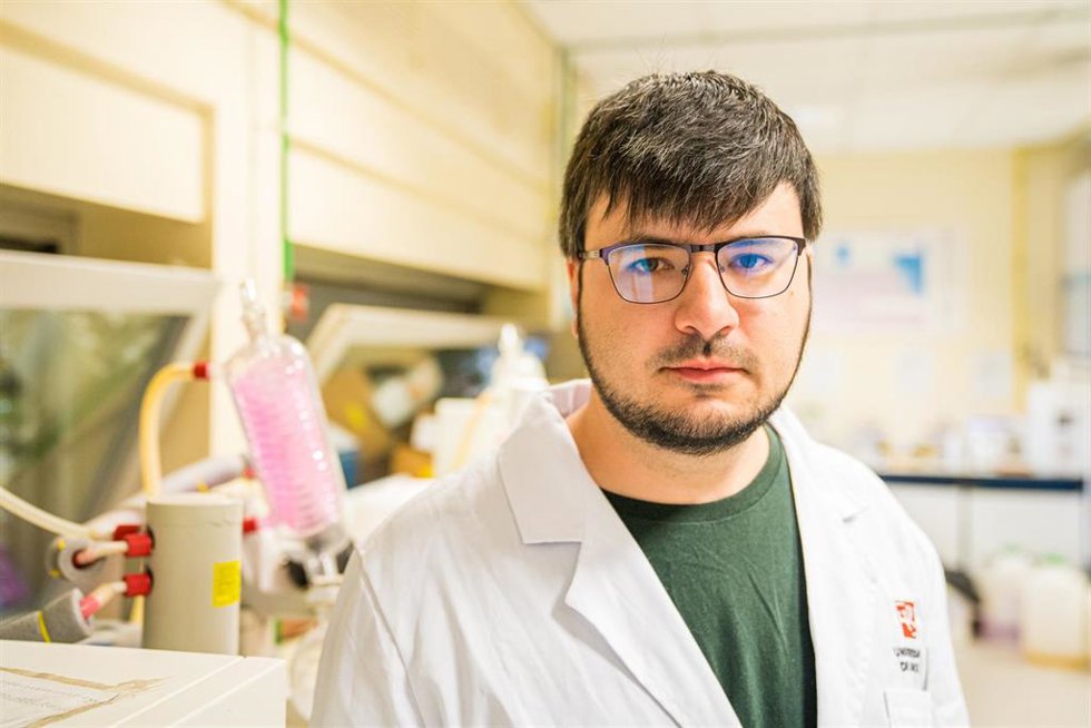 Archivo - Ignacio Funes recibe el Premio Thieme Chemistry Journals, que reconoce la proyección de los jóvenes químicos orgánicos