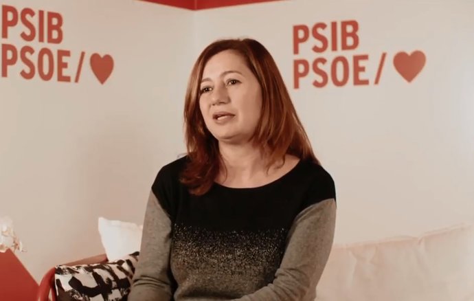 Archivo - La secretaria general del PSIB-PSOE y presidenta del Govern, Francina Armengol. Archivo.