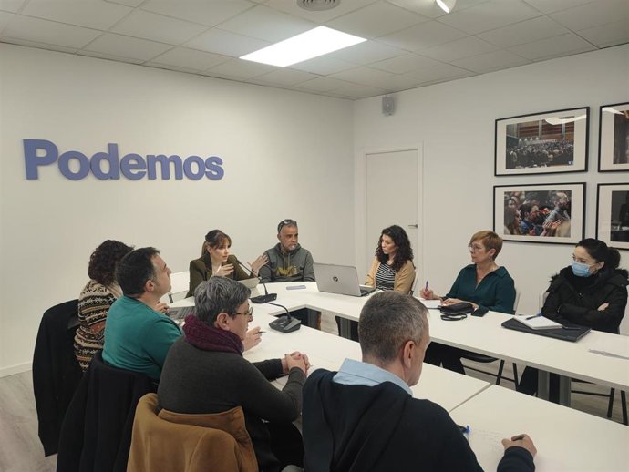Reunión CCA Podemos Aragón.