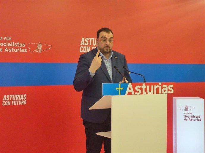 El presidente asturiano Adrián Barbón