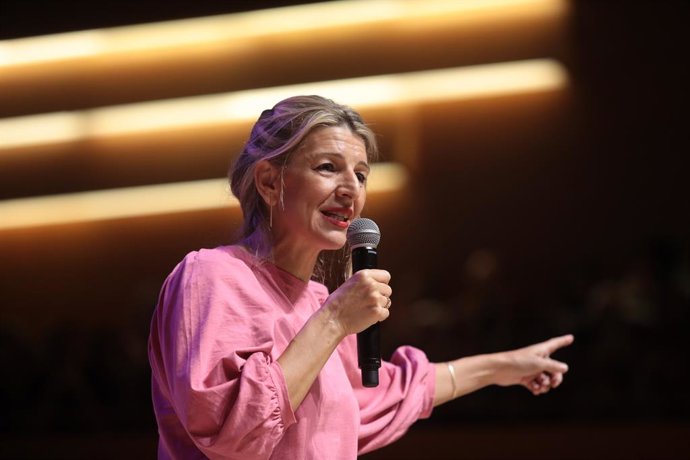 La vicepresidenta segona i ministra de Treball i Economia Social i líder de Sumar, Yolanda Díaz