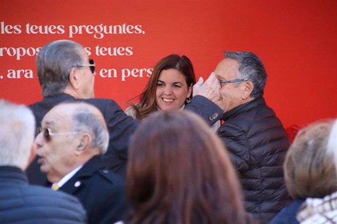 La candidata socialista a la Alcaldía y vicealcaldesa de Valncia, Sandrá Gómez