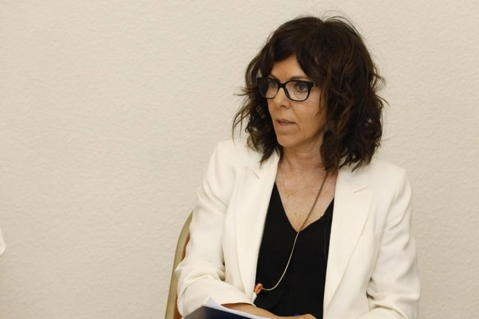 Archivo - La parlamentaria andaluza del PSOE María Ángeles Prieto, archivo 